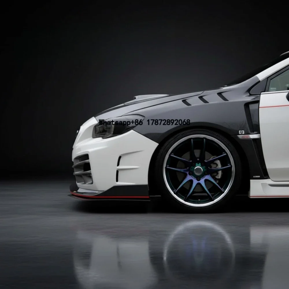 

for WRX STI 2015-2021 Carbon Fiber Front Fender with Vent Style V1 V2