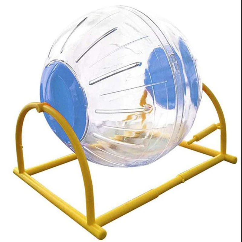 Hamster Large Running Fitness Ball Transparent Hamster Ball Special Toy Ball Is Light and Breathable for Small Animals-A