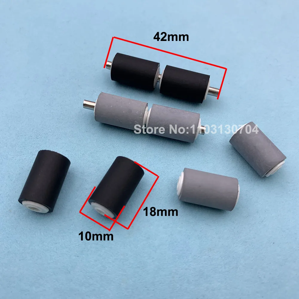 20PCs Eco-Solvetn Printer Rubber Roller for Allwin Myjet Human Xuli Dika Yaselan Solvent Printer Plotter Pinch Rollers