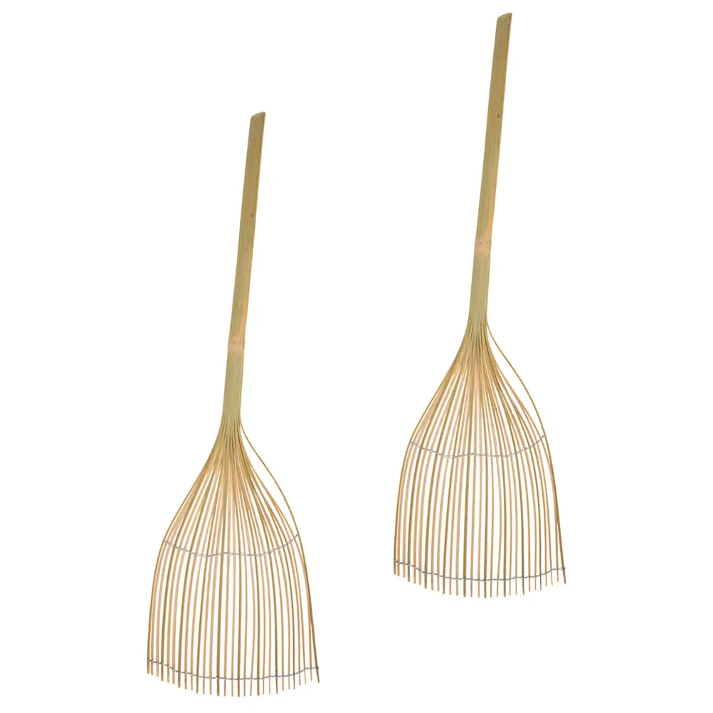 

2pcs Bamboo H Swatter Long Pest Control Tool Home Hotel Mosquito Remover Net Manual Bug Portable Insect Shatter