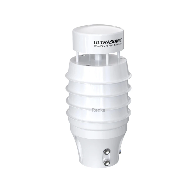 Renke 7 in 1 Ultrasonic Weather Station with Wind Speed/ Direction/Temp/RH/Pressure/noise/sunlight