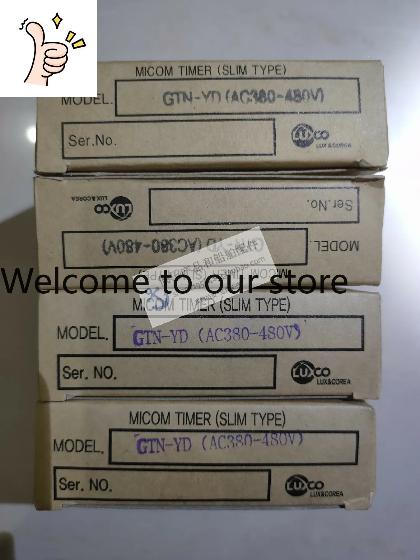 Relé de Tiempo Marino LUXCO Original, Nuevo, GTN-YDR1, Voltaje 380-440V