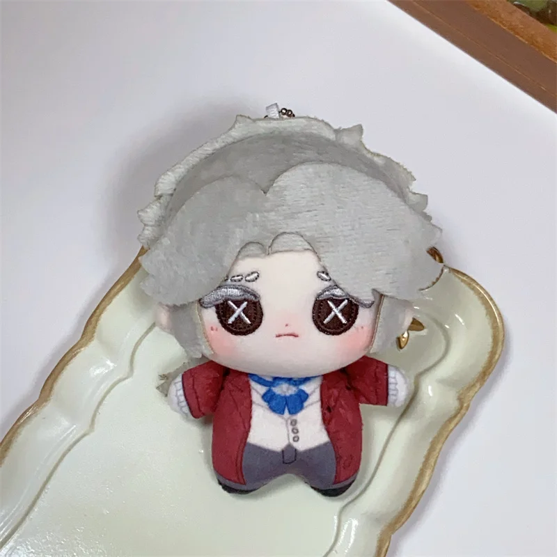 10cm juego Identity V compositor Kawaii Cosplay Mini NuNu cuerpo muñeca de algodón Frederick Anime suave Plushie juguete figuras accesorios regalo para seguidores