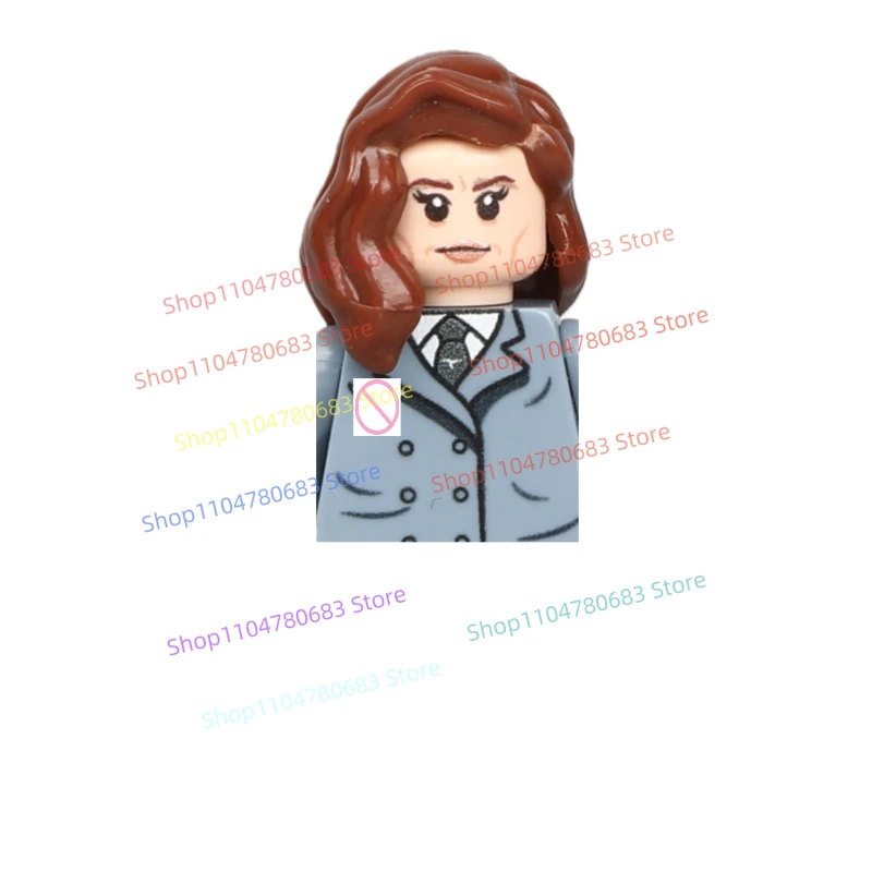 MOC 新しいドールビルディングブロックミニドールミリタリー女性空軍アシスタントおもちゃ装飾品スプライシングホリデーギフトコレクション