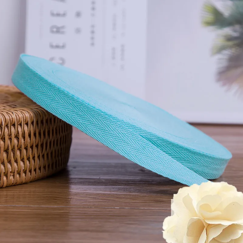 10 meter 10mm/15mm/20mm 100% Katoenen Lint Hserringbone Lint Haar Boog Party Kerst bruiloft Decoratie DIY Naaien Ambachten