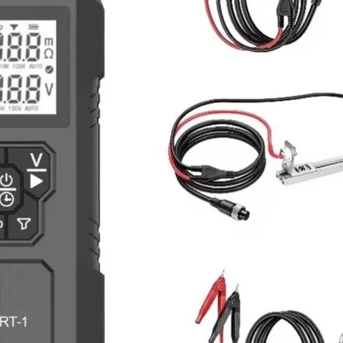 Voltage Internal Resistance Tester 0-100V 0-200Ohm High Accuracy For Auto Range For Car For Battery Analyzer Diagnostic Tool