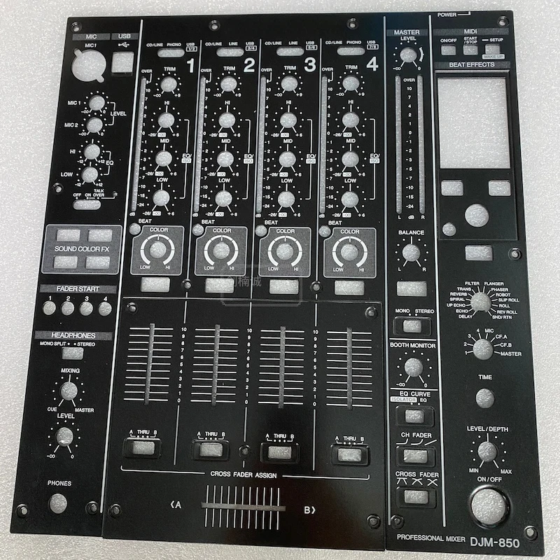 

New DJM-850 Mixing Console Panel Complete Set Of Push , Iron , Medium Plate, Disc Player Accessories