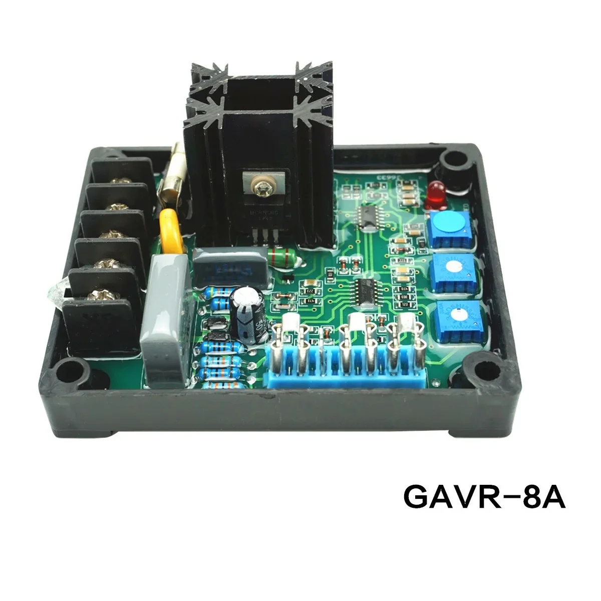 บอร์ดโมดูลควบคุมแรงดันไฟฟ้าอัตโนมัติสำหรับเครื่องกำเนิดไฟฟ้า GAVR-8A