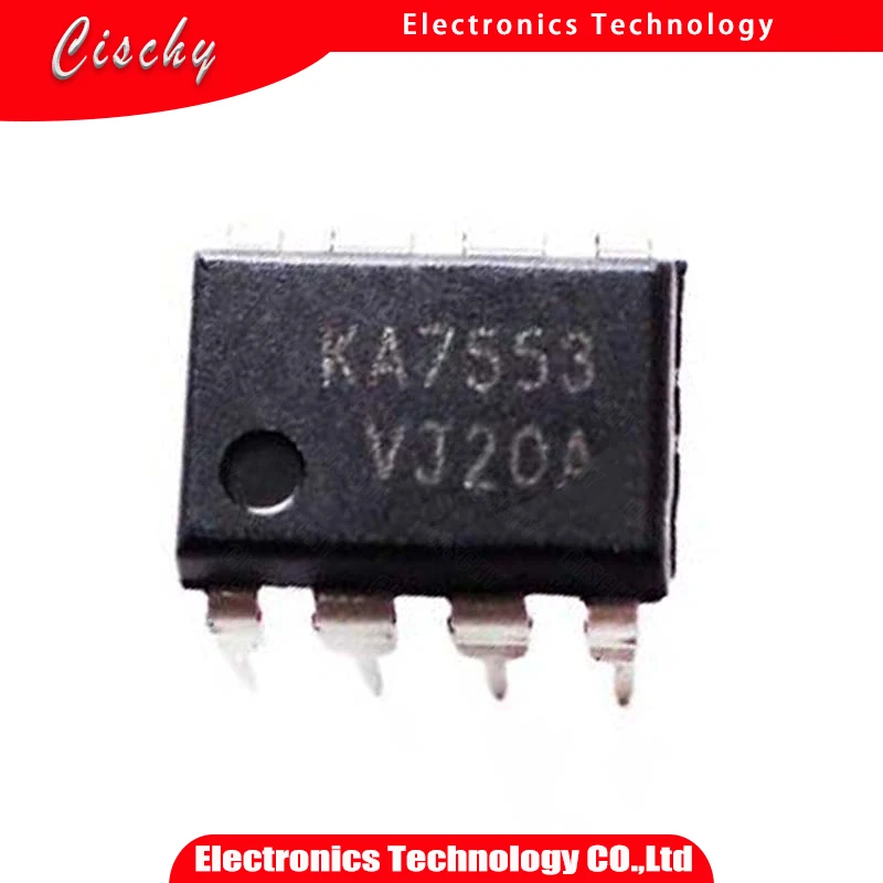 10pcs/lot  KA7553 DIP8  7553 new and original In Stock