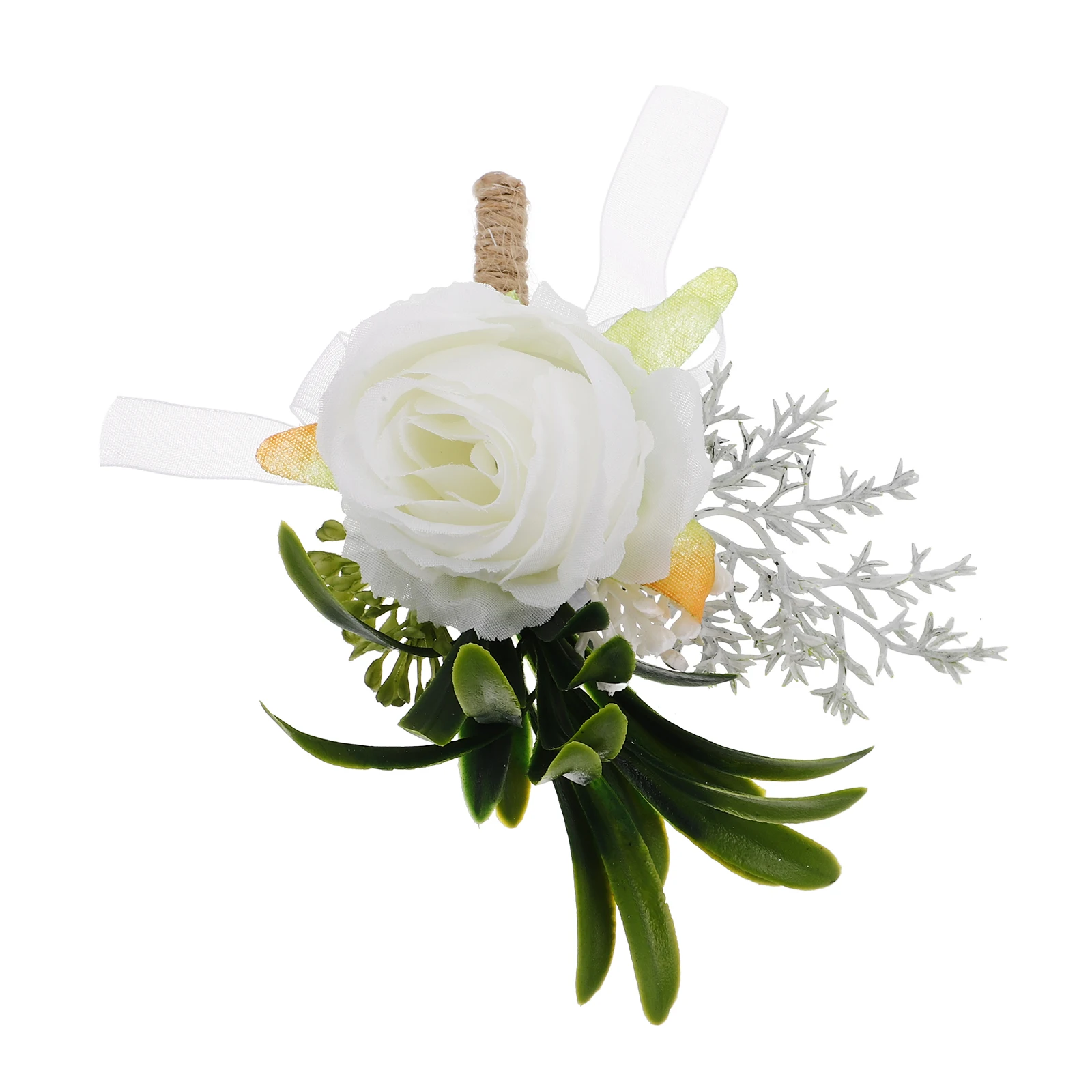 

Elegant Corsage Brooch Wedding Accessories Navy Pins Suit Boutonniere Artificial Flowers Lightweight Durable Groomsmen