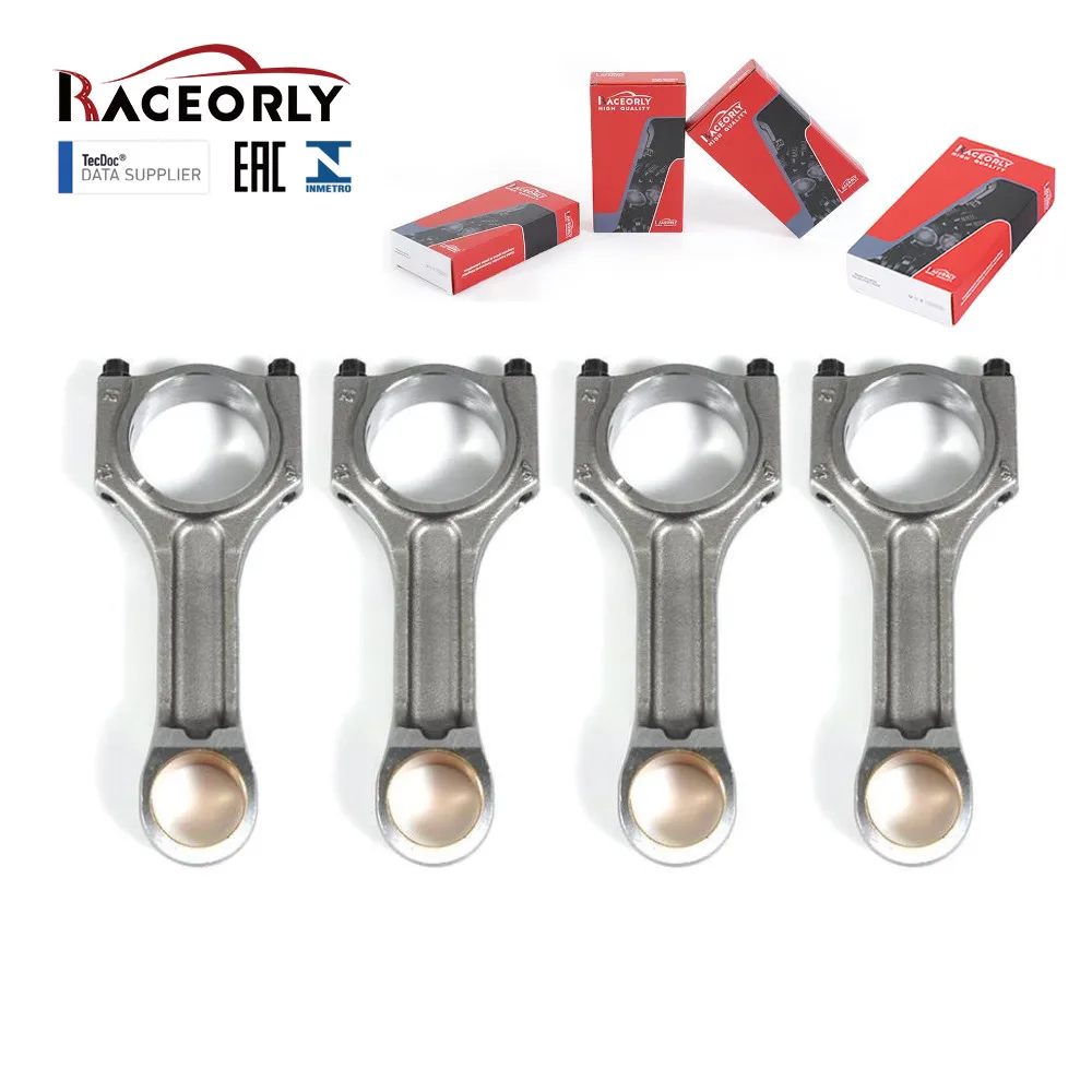 

RACEORLY 4x Connecting Rod For BMW 120d 320d X1 X3 E90 F25 F30 N47 2.0 Diesel