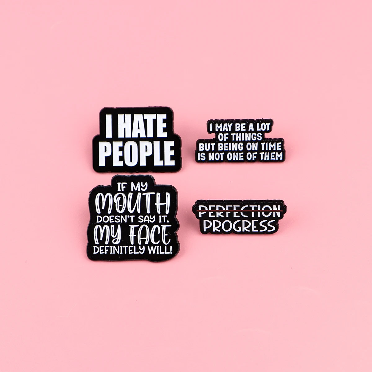 Teacher Quote Enamel Pin Spanish Quotes Badges on Backpack Opossum Brooches Hat Lapel Pins Cosplay Accessories Gifts