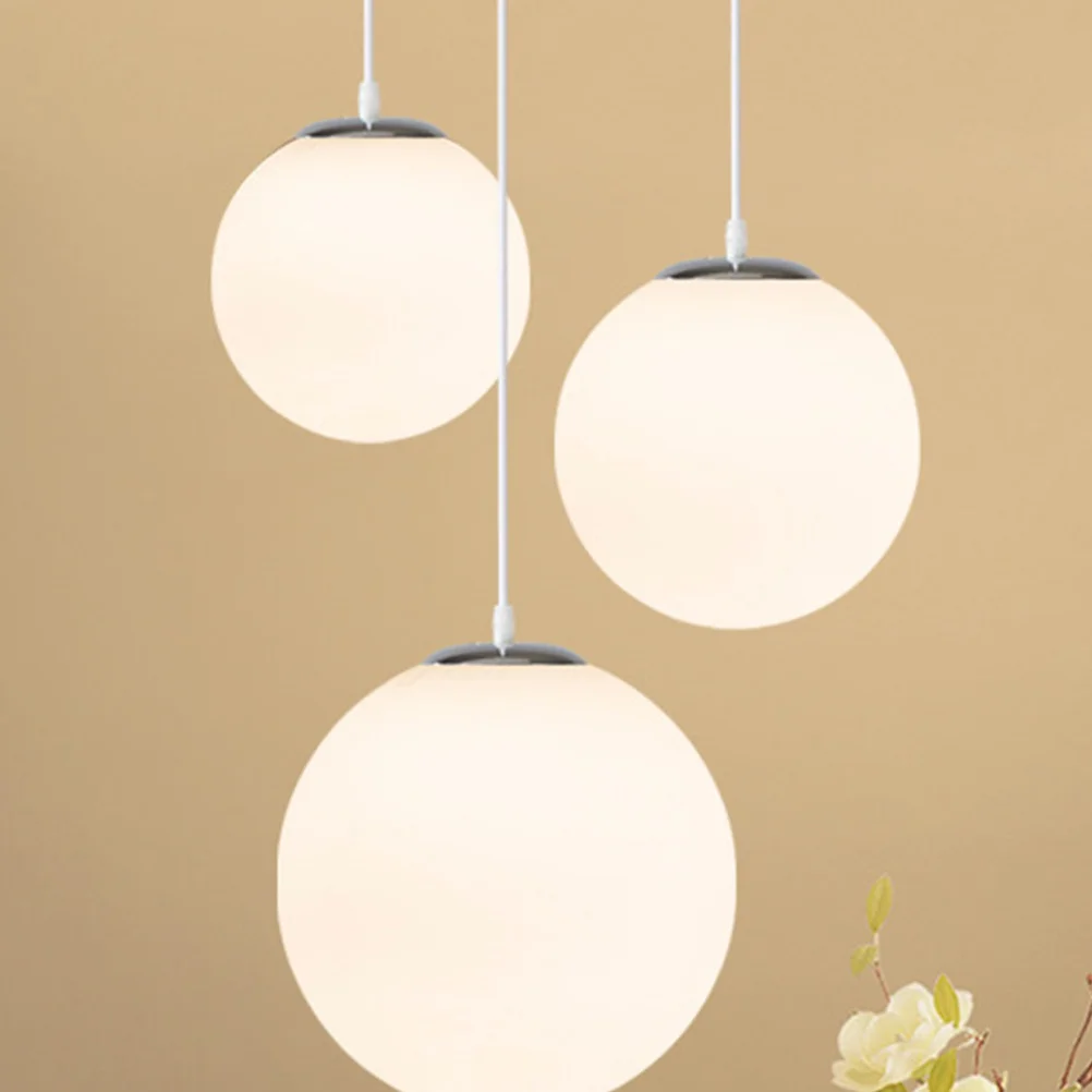 

10Pcs Glass Chandelier Parts Ceiling Lamp Disc Exquisite Design Easy Install Heat Dissipation Replacement for Broken Light