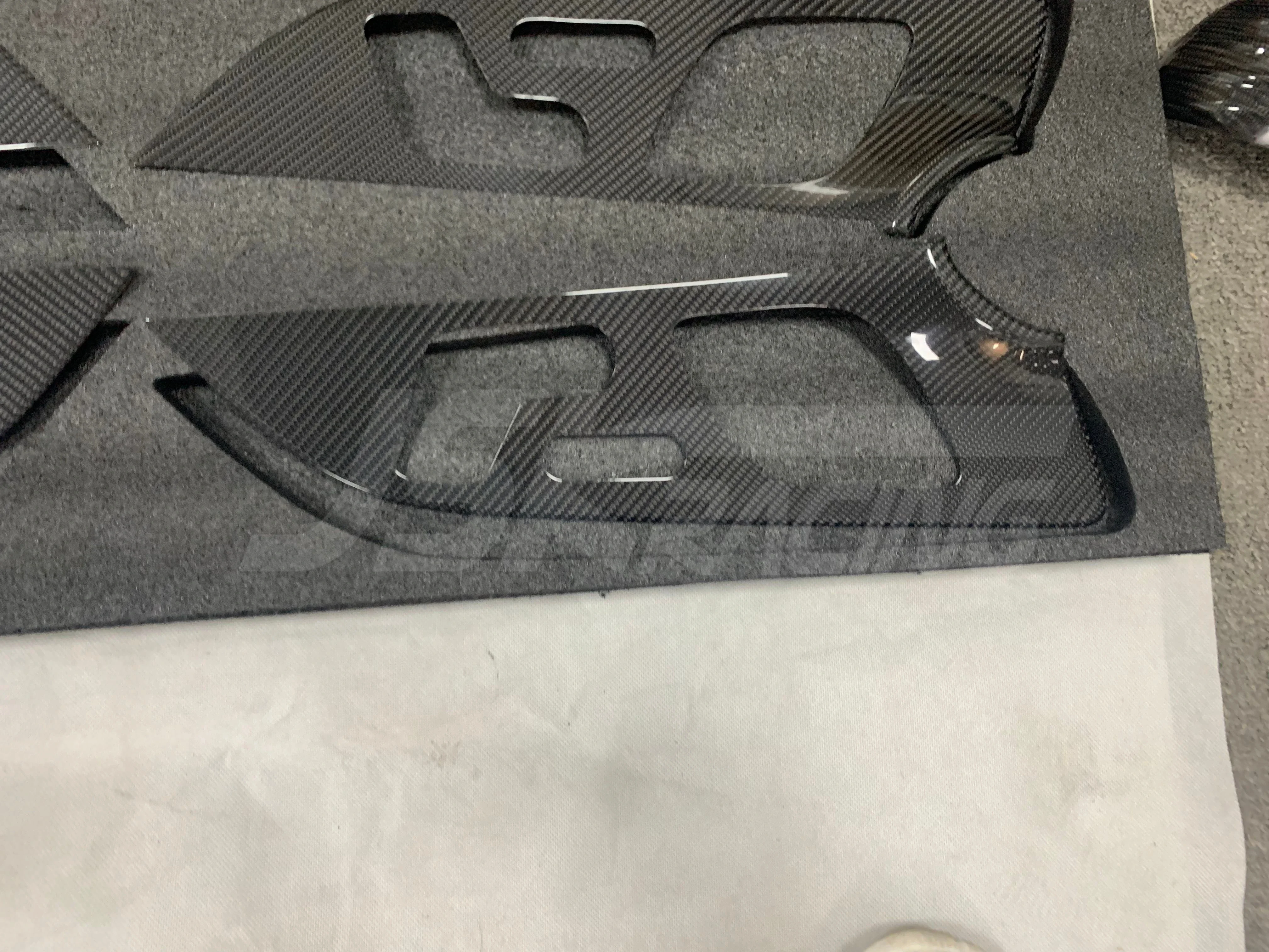 Dry Carbon Fiber Interior Trim for 2019-2023 for Mercedes Benz W167 Gle350 Interior Kit Modified Upgraded (7 Pcs)!