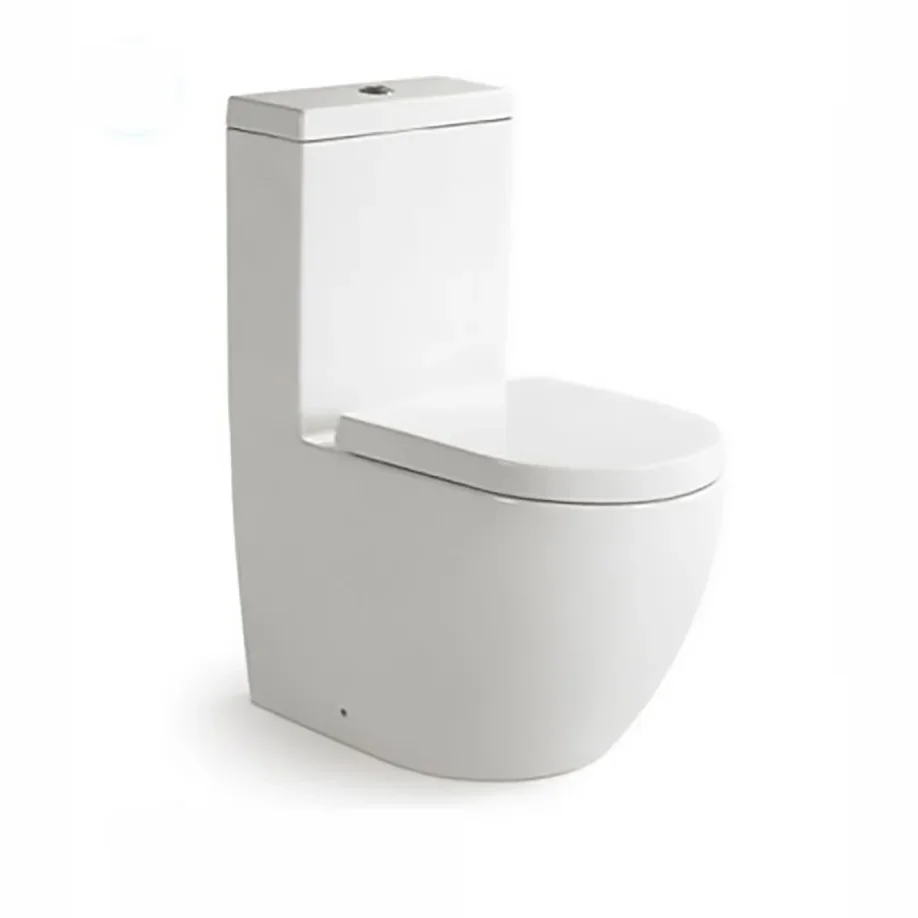 Original Bowl Hanging Japanese Wc Chaozhou Commercial Bathroom Design Rimless Toilet For sale Cheap with drainer sp