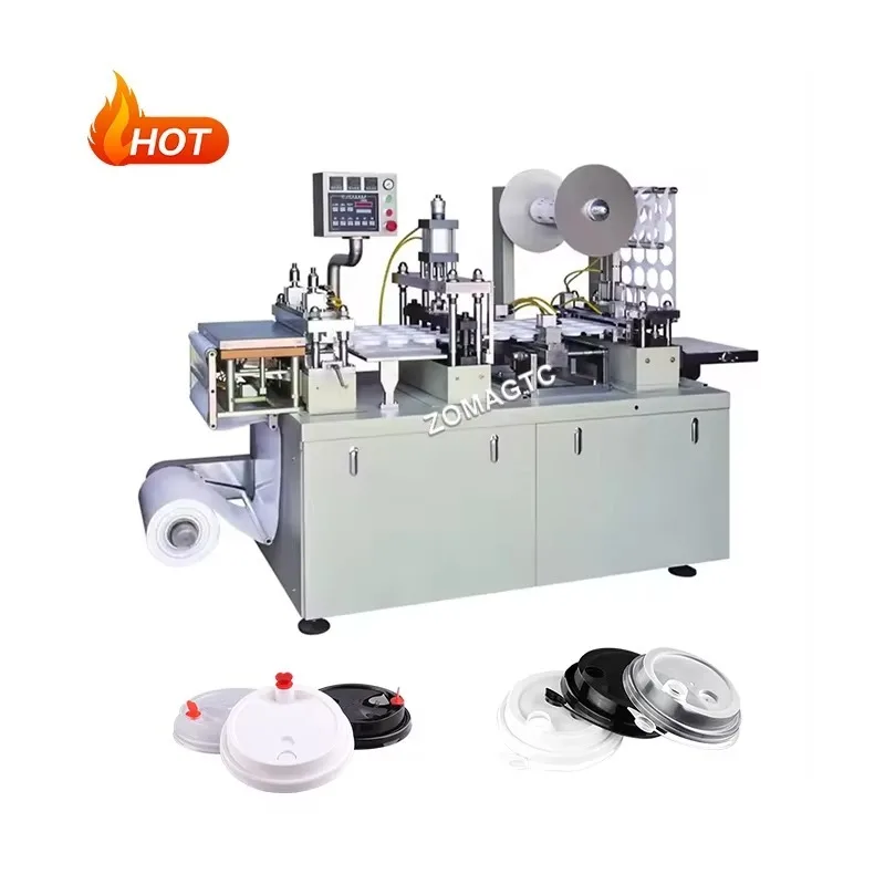 Plastic lid forming thermoforming machine Disposable coffee PP plastic cup lid making machine