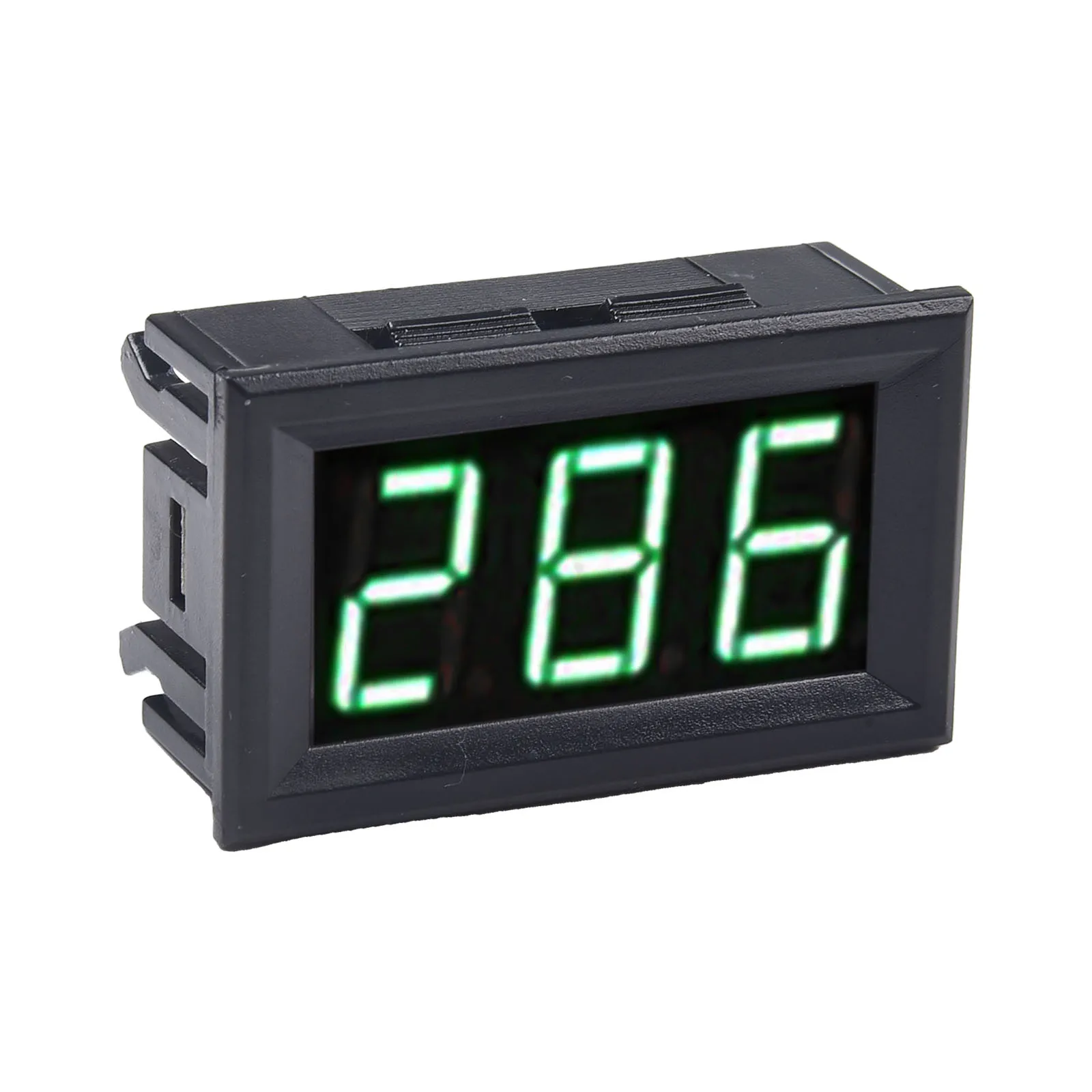 LED 디지털 디스플레이 2선 AC 전압계 헤드 2선 디지털 전압계 AC220V 전압 게이지 전압을 정확하게 측정