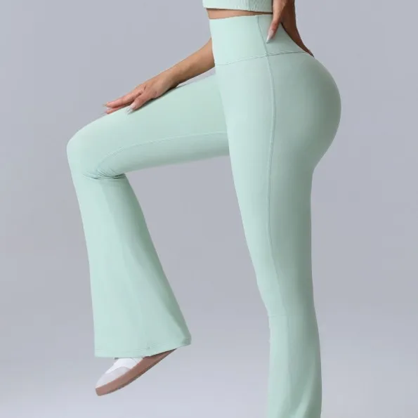 

Alphalete Amplify расклешенные брюки для йоги с высокой талией, бесшовные леггинсы для спортзала с подтяжкой ягодиц