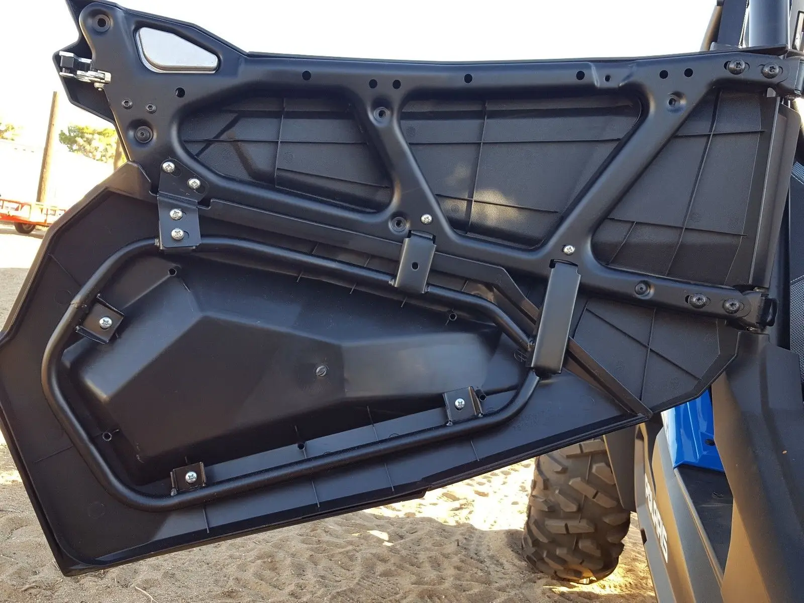 UTV Untere Türverkleidungseinsätze mit Rahmen # 2879509 Kompatibel mit Polaris RZR XP 1000 /XP Turbo/Trail S 900 2014-2023 2/4-Sitzer – Detail 9