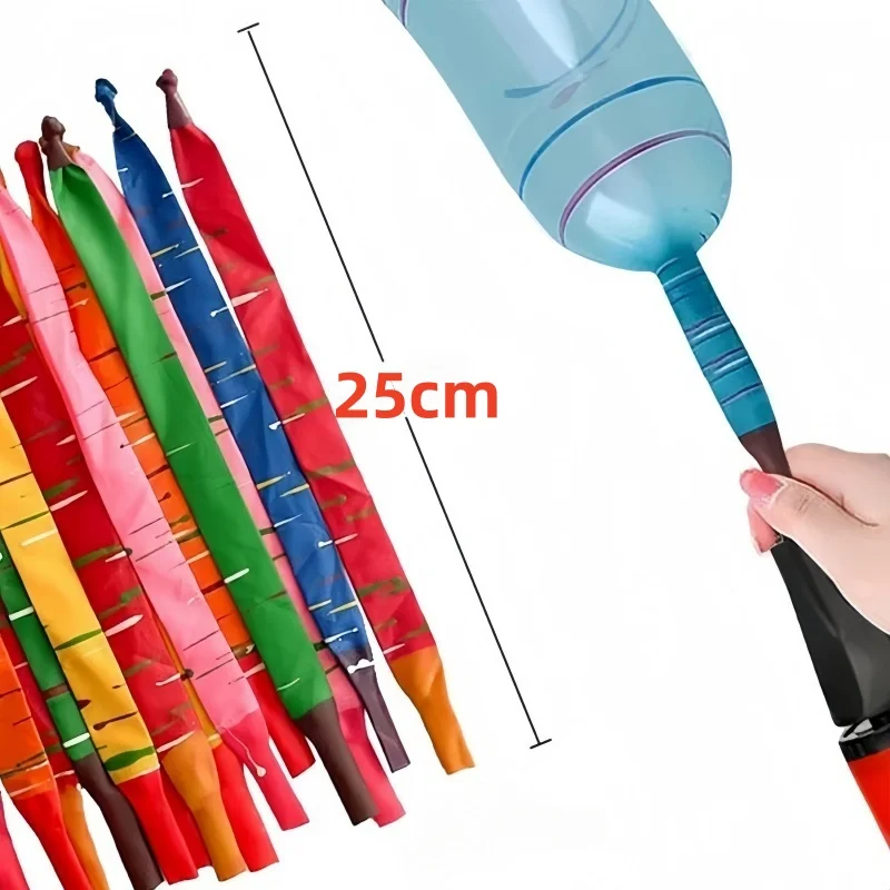 Ballons fusée longs en Latex, 98 pièces, couleurs mélangées, décoration de fête d'anniversaire, jouet classique