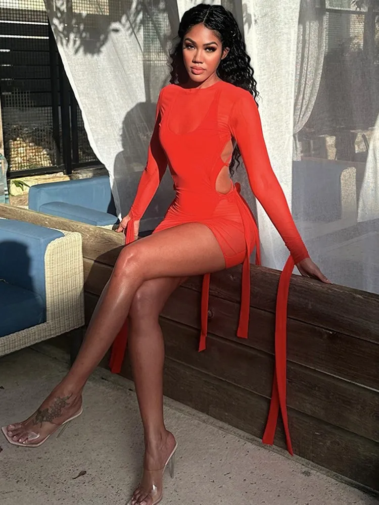 Tweedelige set elegante dames strand o-hals mini-jurk mode mouwloze avond dames straatfeest vestidos 2026 lente zomer