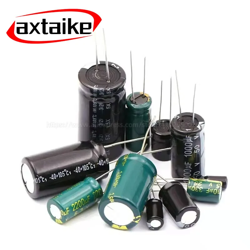 400V 1uf 2.2uf 3.3uf 4.7uf 6.8uf 8.2uf 100uf 22uf 33uf 47uf 68uf 82uf Aluminum Electrolytic Capacitor DIP