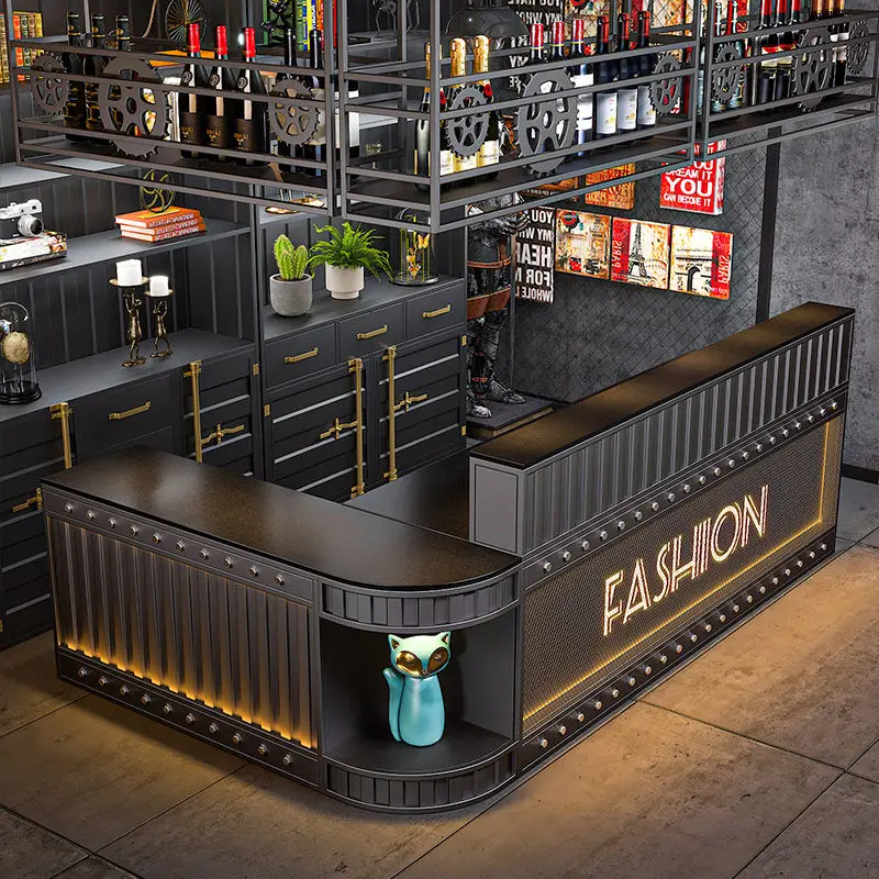 

Beauty Luxury Reception Desks Bar Modern Hotel Restaurant Executive Display Reception Desks Company Bureau Trendy Furniture