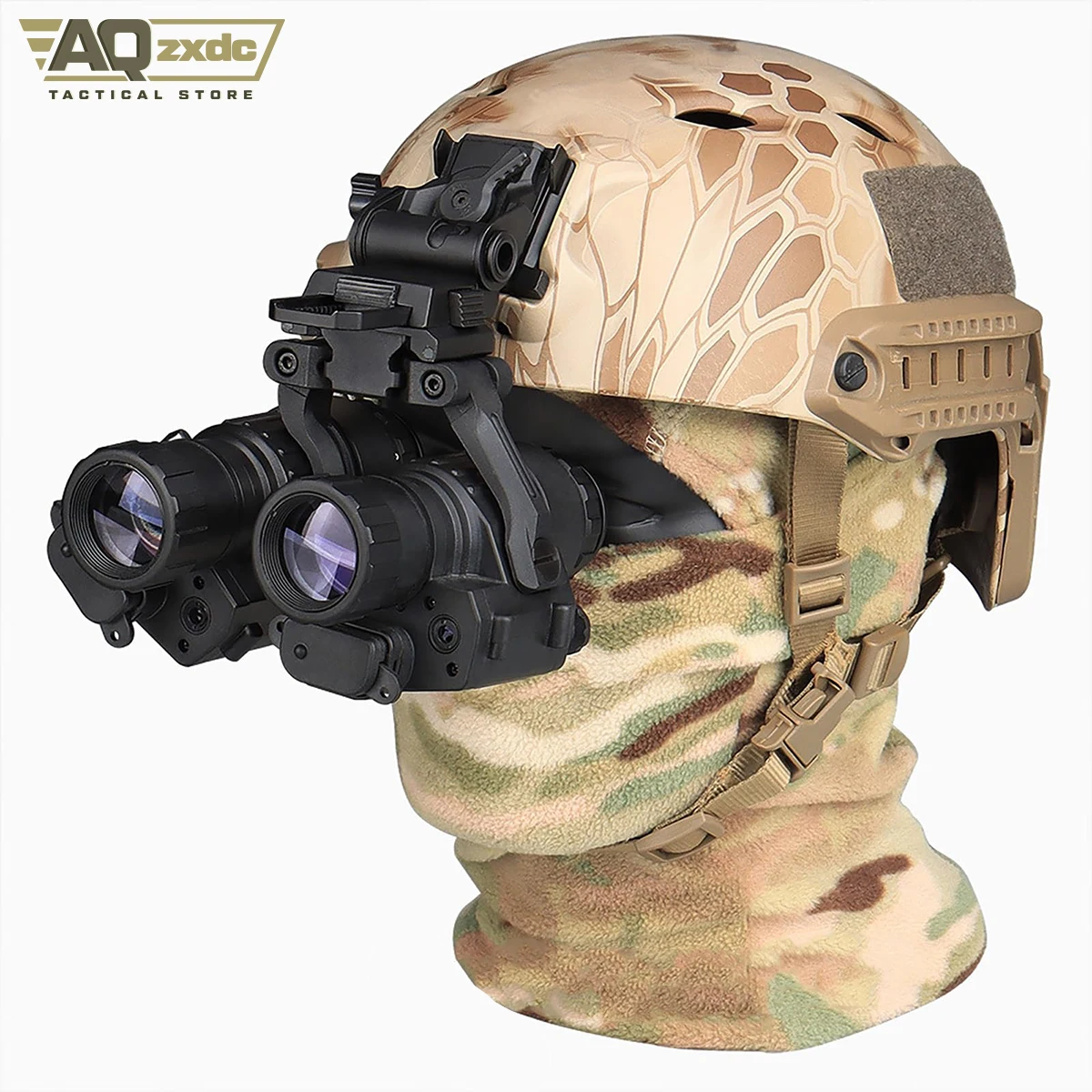 Pvs14 Night Vision Bridge with Adjustable Field,Tactical Hunting PVS 28 NVG Mount Bridge for Dual AN/PVS-14 Night Vision Goggles