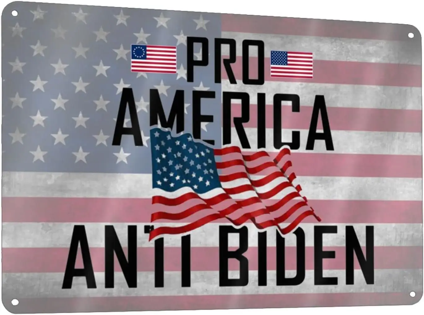Joe Biden Sucks Funny Anti-Biden 12x8in Sign Metal Wall Art Poster Home Decor sign