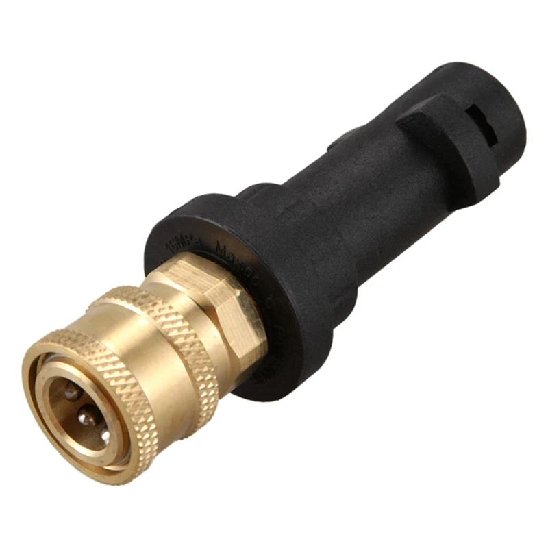 Set di aste di prolunga per pulizia ad alta pressione con 5 ugelli Kit adattatore per idropulitrice per forniture per autolavaggio da giardino