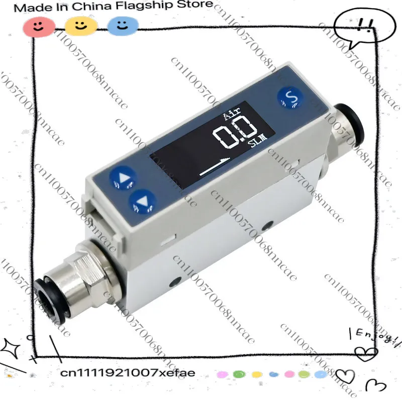 Compressed Flowmeter Gas Thermal Mass Meter TC5200M Series Quick Plug-in Interface Measurement of Air Oxygen and Nitrogen