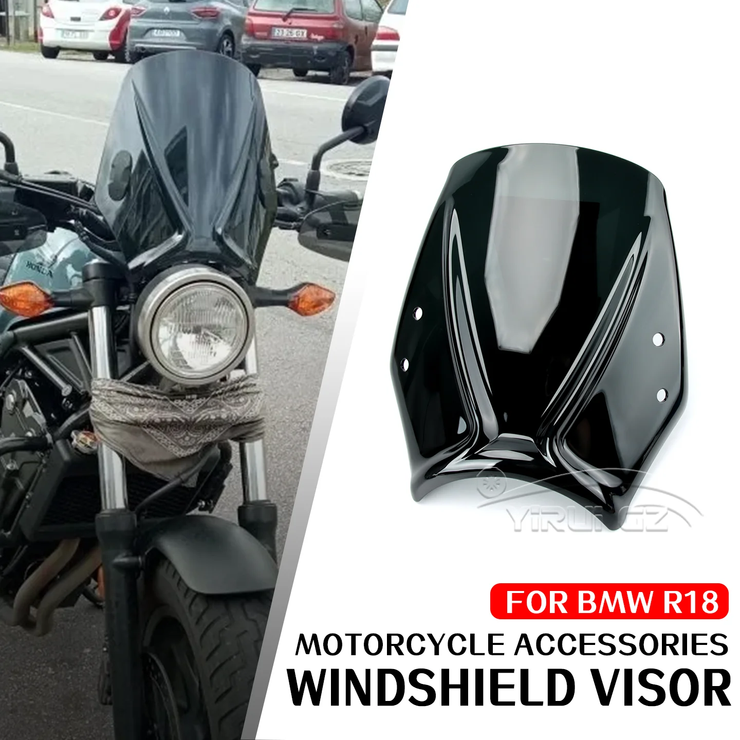 

Для BMW новый мотоцикл лобовое стекло универсальное r NINET RNINET RNINE T R9T Pure Scrambler Urban G/S R1200R R18 S1000R R18