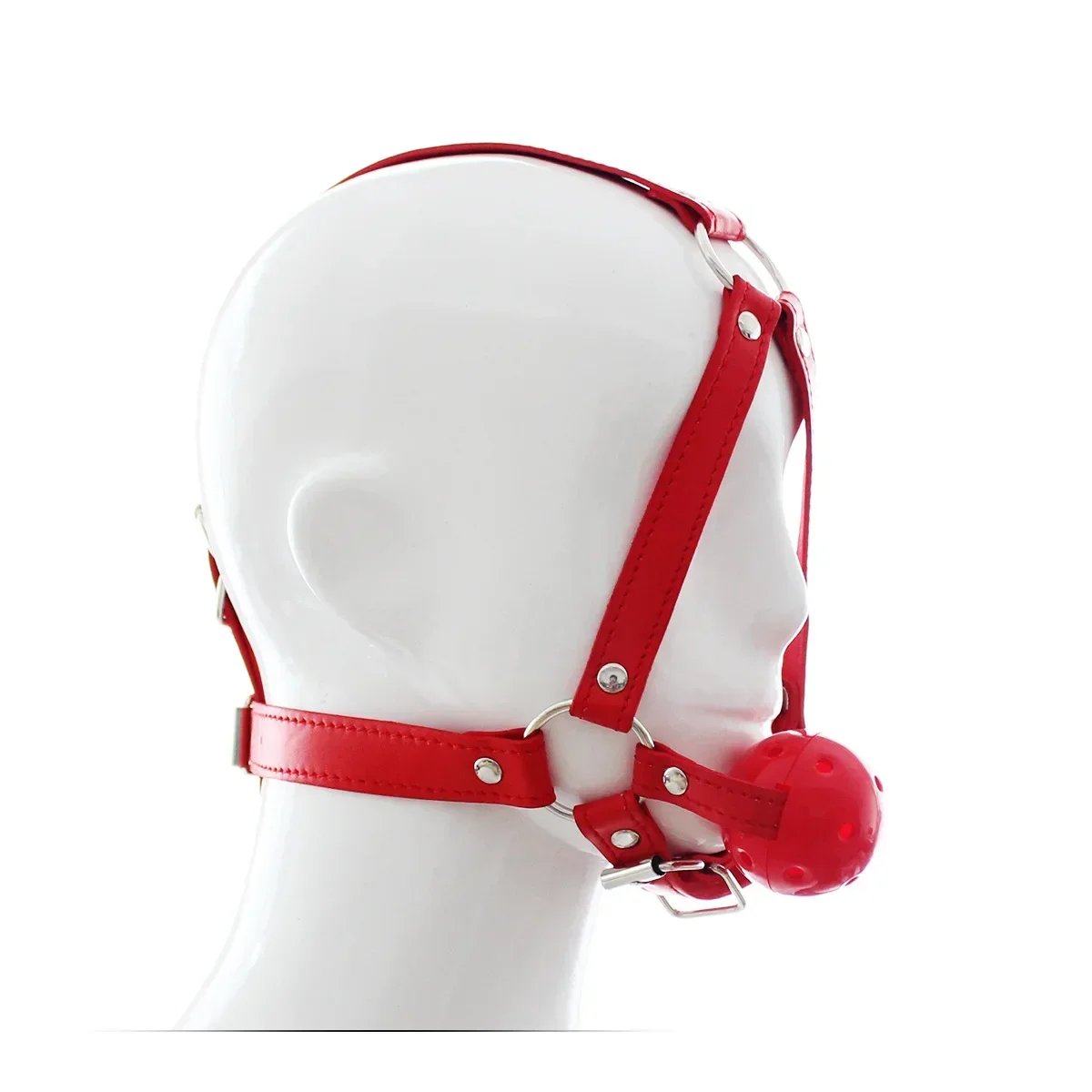 Gag sexy à fixation orale pour adultes, bouche ouverte respirante, aide à la position sexuelle BDSM, jeux de bondage, fétiche de jeu de rôle, mignon