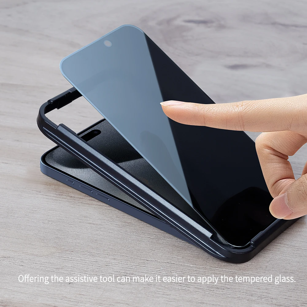 For iPhone 15 Pro Max Screen Protector NILLKIN Anti Peeping Glass Privacy Protection Tempered Glass For iPhone 15 /15 Pro