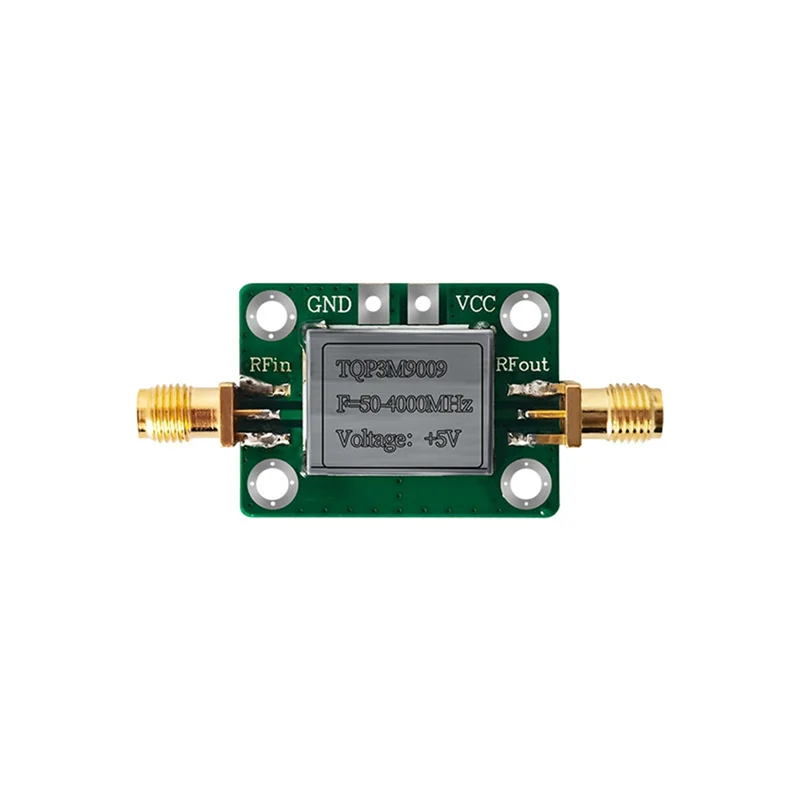 A29F-TQP3M9009 50-4000Mhz DC5V LNA RF Modulo amplificatore a basso rumore Ricevitore di segnale Scheda amplificatore radio a banda larga