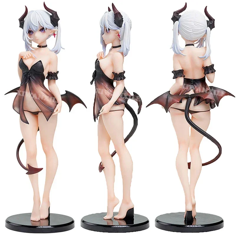 25cm Animester Little Demon Lilith Sexy Anime Girl Figure Devil MoeMoeKo Action Figure Hentai Figurine Adult Model Doll Toy Gift