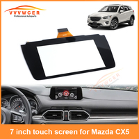 7 Inch 50 Pin Touch Screen Glass Digitizer For 2017 2018 2019 2020 2021 Mazda CX5 Car DVD Player Navigation Parts