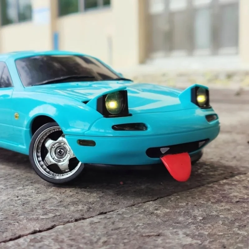 New  Rc Drift Car 1:18 Adorable Mx-5 Miata Remote Control Toy Car Rx7 2.4g Esp Gyro Flip-Up Light Full Scale Kid Adult Xmas Gift