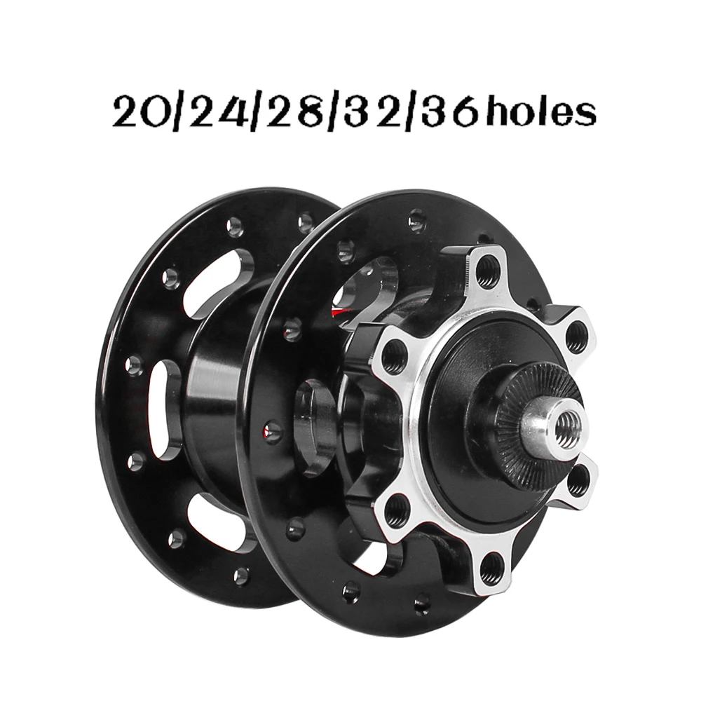 Bicycle hub 74mm aluminum alloy 2 bearing disc brake front hub 20/24/32/36holes For small wheel diameter folding bicycle parts