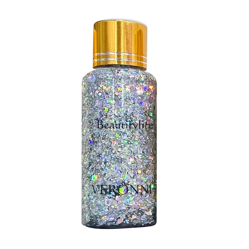 Liquid Sequin Eyeshadow Stage Makeup Glitter Gel Performance Sticker Face Decoration Makeup