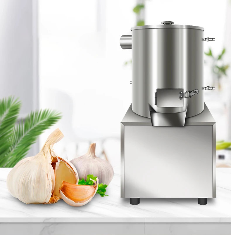 Custom Made Intelligent Electric Dry Garlic Clove Separating Peeling Machine