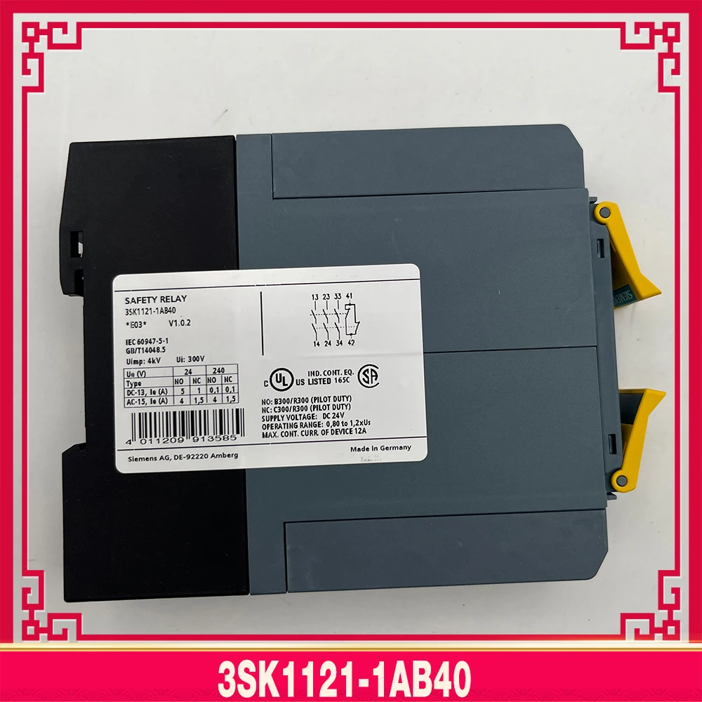 3SK1121-1AB40 For Siemens SIRIUS safety relay