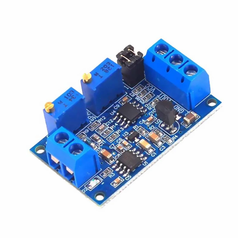 Current To Voltage Module 0 -20mA/4 -20mA to 0- 3.3V/0 -5V/0 -10V Voltage Transmitter Signal Converter Module