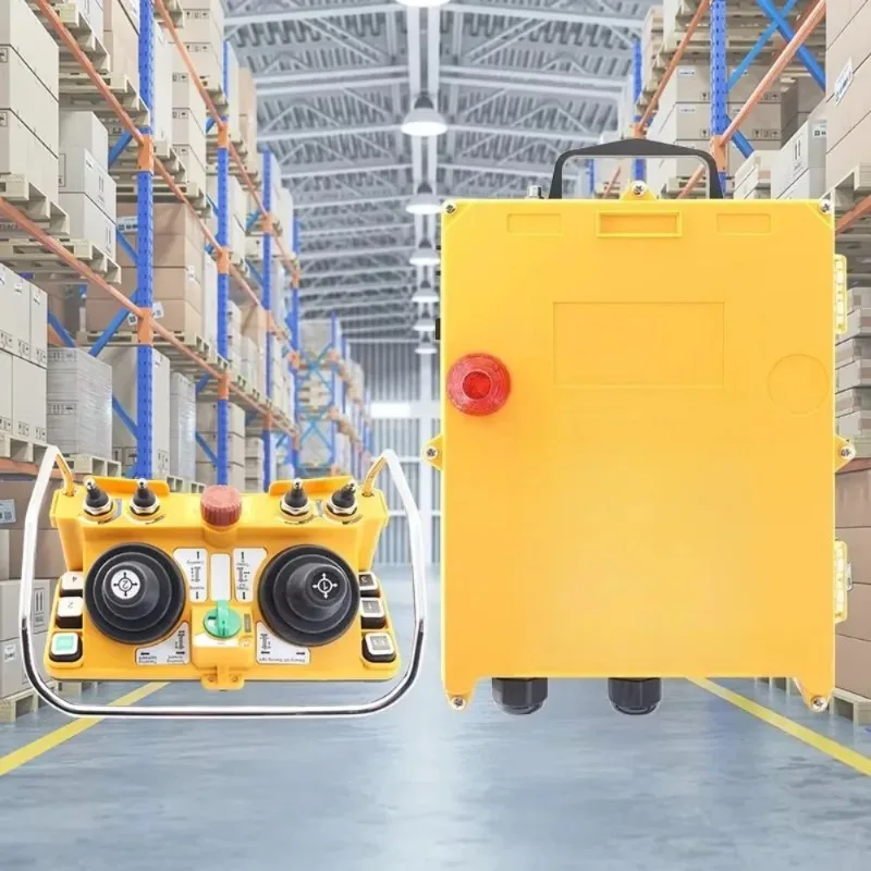 Crane Joystick Remote Control Industrial 5-Speed Dual Beam Overhead Crane Remote Controller