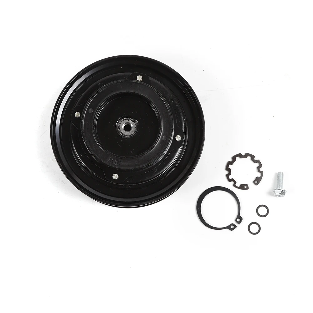 

AC Compressor Clutch AC A/C Air Conditoning 6 Groove Pulley OEM Fit High Reliability