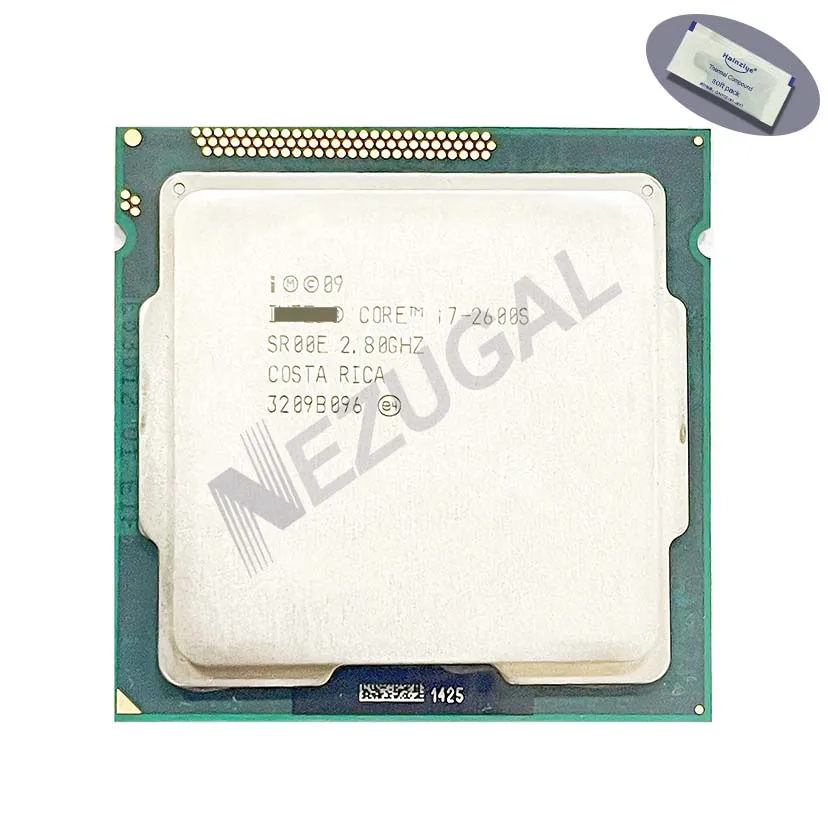 I7-2600S I7 2600S SR00E 2.80 up to 3.80 Ghz Quad Core 8M 65W LGA1155 CPU processor