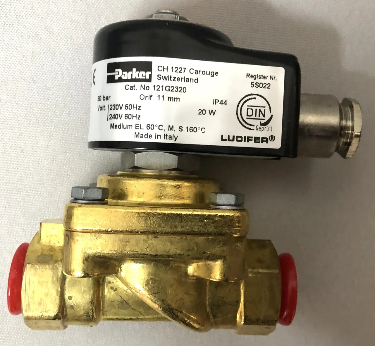 

121G2320 Электромагнитный клапан 121G2520 Parker PARKER Импортный электромагнитный клапан Parker, аксессуары для горелок