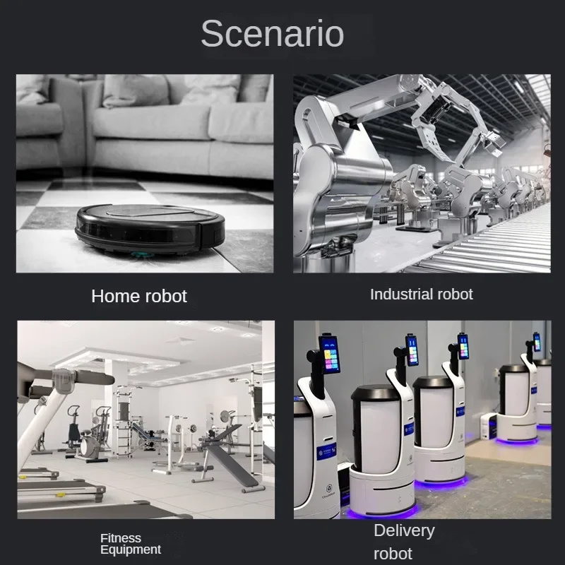 DDSM115 Servomotor met directe aandrijving, laag toerental, hoog koppel, laag geluidsniveau, geïntegreerde ontwerpwielmotor
