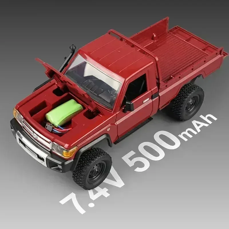 2024 Rc Car 2.4g Full Scale Off-road Mn82 1/12 Zdalnie sterowany pojazd wspinaczkowy Retro Model symulacyjny Zabawki Chłopcy Prezent niespodzianka