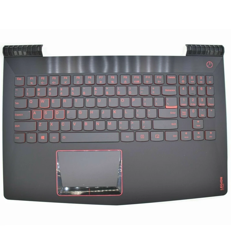 

New For Lenovo Legion Y520 R720 Upper Case Palmrest Cover US Keyboard Touchpad